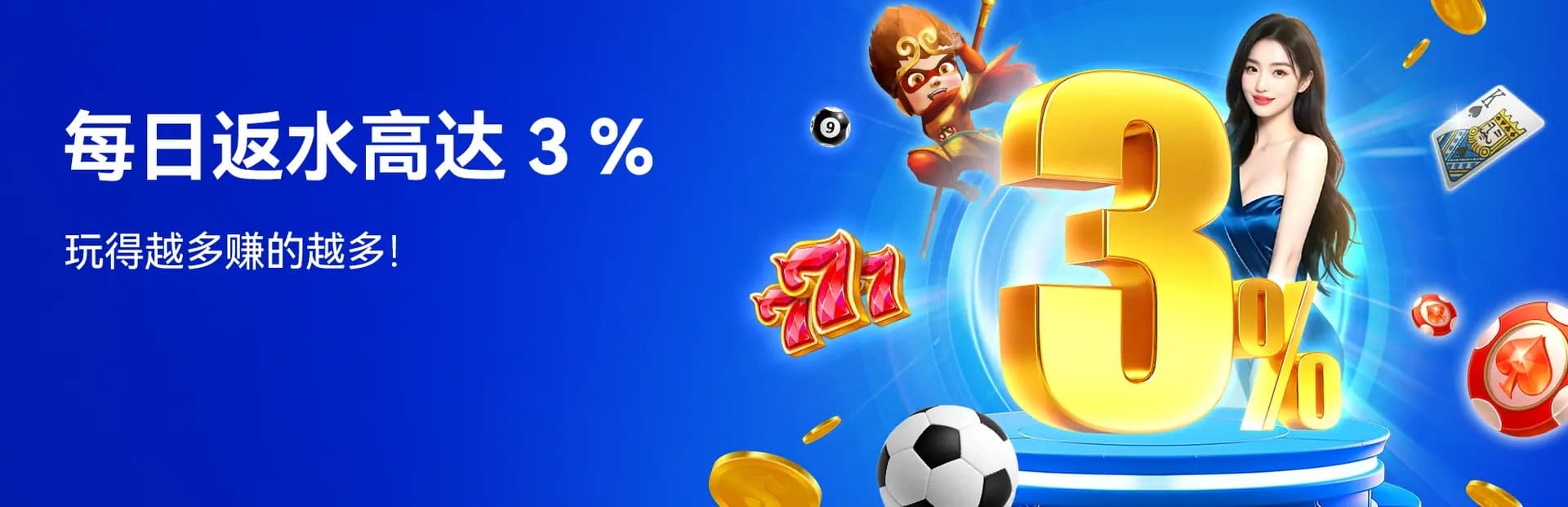 Daily Rebate Up To 3%